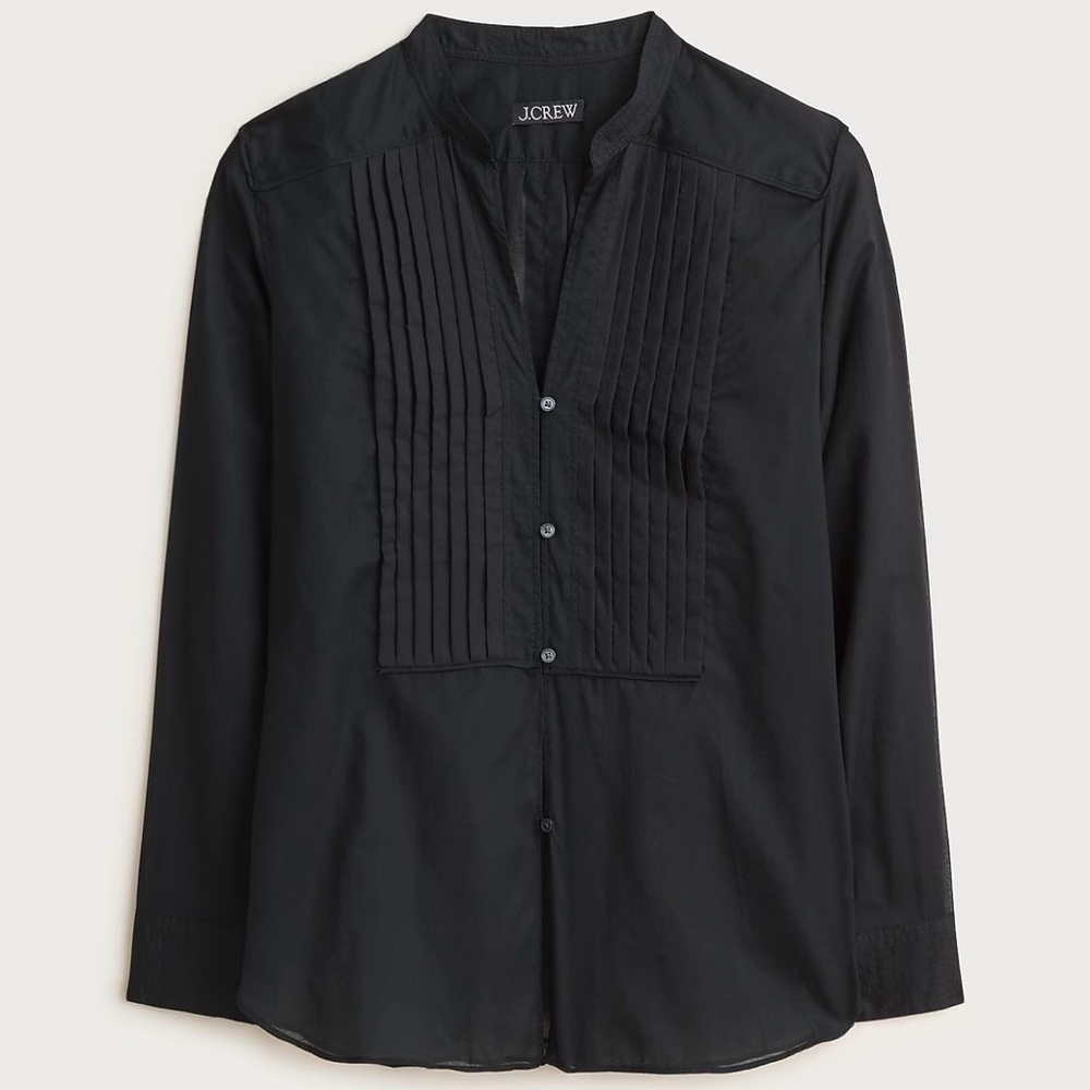 J. Crew women’s Pintuck top in cotton voile